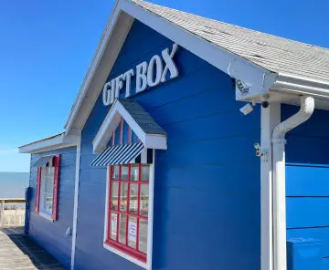 Gift Box at the Beach