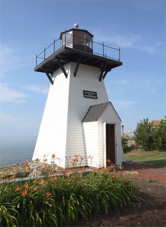 Olcott Harbor's Historic (Replica) Lighthouse Harbors